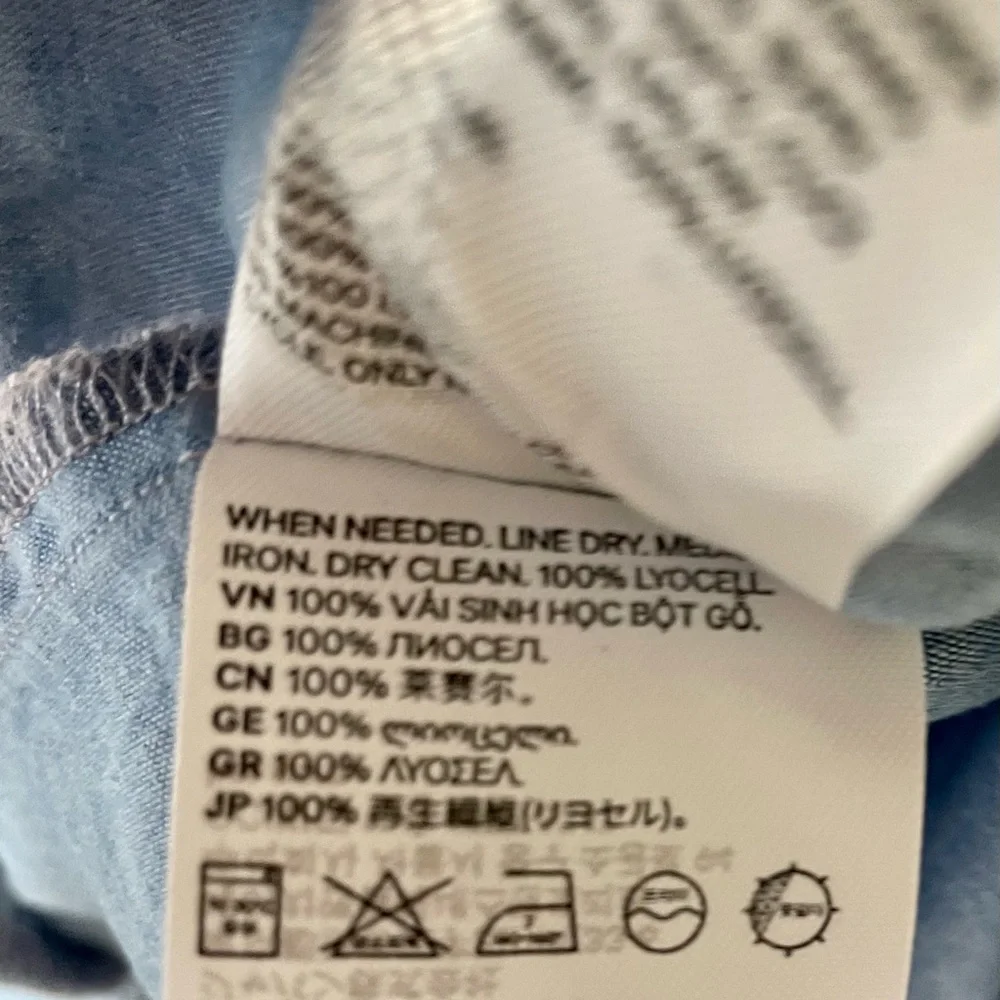 Denim high-low hem dress - Picture 7 of 8